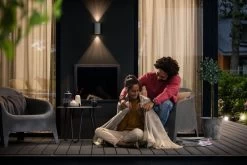 Philips MyGarden Buxus LED Außenwandleuchte Edelstahl 1000lm IP44 14x10,1x12,6cm -Lichtwelt Verkauf philips buxus aussenlampe 1735747p0 3