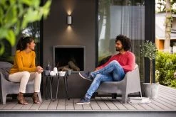 Philips MyGarden Buxus LED Außenwandleuchte Edelstahl 1000lm IP44 14x10,1x12,6cm -Lichtwelt Verkauf philips buxus aussenlampe 1735747p0 4