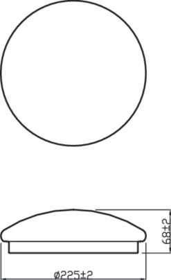Philips Moire CL200 LED Deckenleuchte Weiß 640lm 4000K 22,5cm -Lichtwelt Verkauf philips moire 8718699750510 1