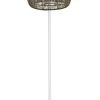 PR Home Agnar Saigon Terrassen Outdoor Stehlampe Weiß Rattan Beige IP44 154x38cm E27 -Lichtwelt Verkauf pr home saigon rattan lampen 1213308 6838