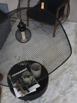 PR Home Vivi Moderne Drahtgeflecht Pendelleuchte Schwarz 61cm E27 -Lichtwelt Verkauf pr home 2606103 bt02 7