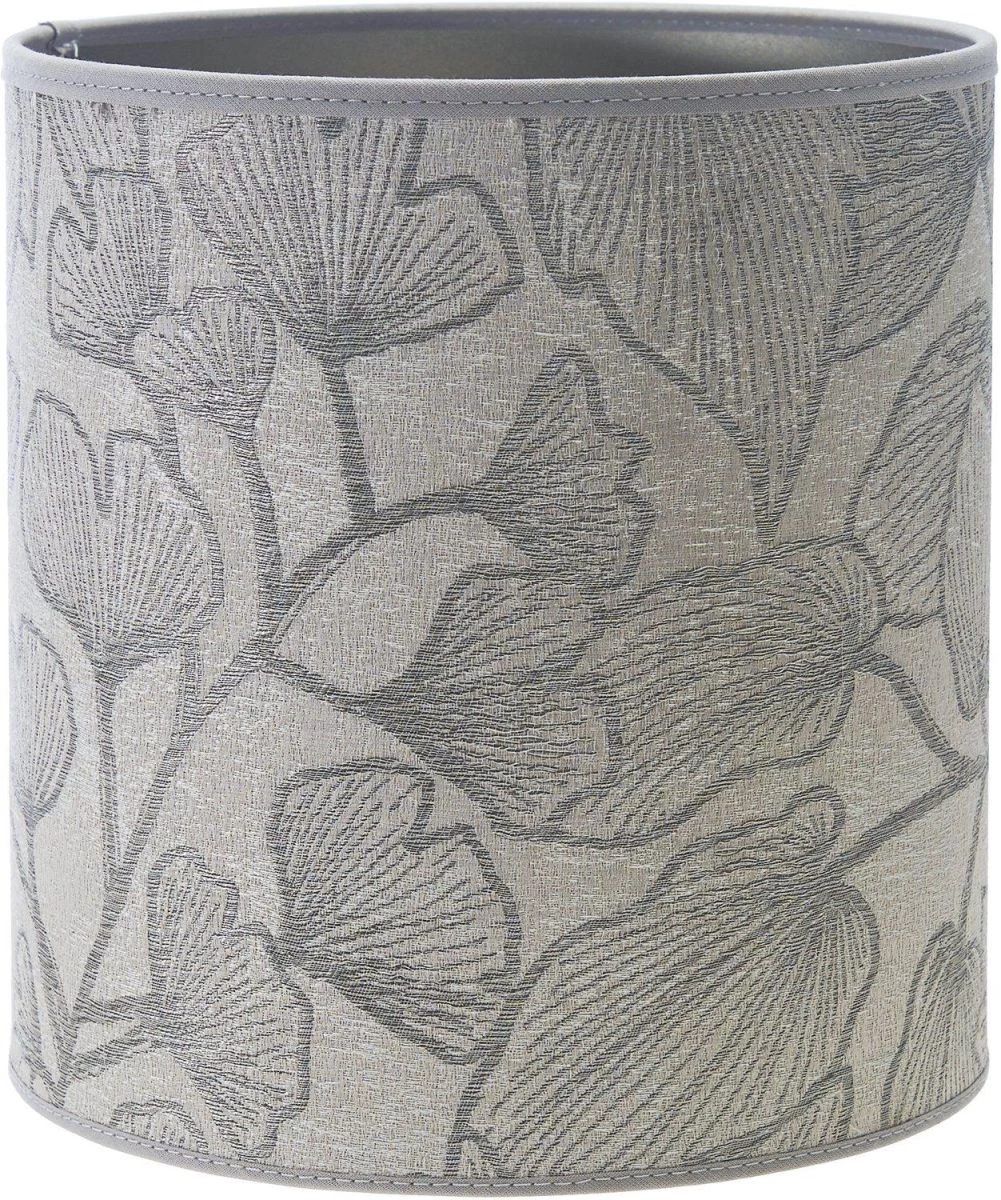 PR Home Celyn Ziba Luxuriöser Lampenschirm Shadow Silber Mit Blättern E27 20x21,5cm 3 PR Home Celyn Ziba Luxuriöser Lampenschirm Shadow Silber Mit Blättern E27 20x21,5cm