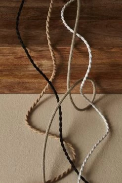 PR Home Cordset Pendelaufhang E27 Mit Gedrehten Textilkabel Weiß 120cm -Lichtwelt Verkauf pr home pendelaufhang mit e27 fassung ct 01 n 9