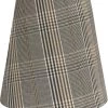 Lampenschirm Textil Grau Kariert PR Home Cia E27 20x19cm -Lichtwelt Verkauf pr1420 1466