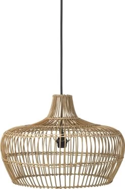 Hängeleuchte Weidenkorb Beige Natur PR Home Kisha Outdoor IP44 E27 51cm Mit Stecker