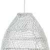 Hängelampe Weiß Rattan PR Home Maja Outdoor IP44 45cm E27 2,5m Mit Stecker -Lichtwelt Verkauf pr4645 2510