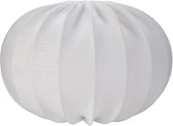 Lampenschirm Leinen Weiß PR Home Hilma 50x36cm Für Pendelleuchten E27