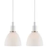 Nordlux Ray Pendelleuchten 2er Set, E14 Weiß Opal Rund -Lichtwelt Verkauf ray 63233001 1