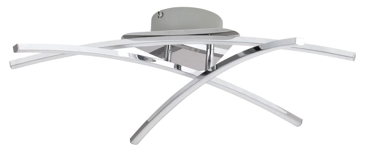 Rabalux Alexis LED Deckenleuchte Chrom 585mm 4 Rabalux Alexis LED Deckenleuchte Chrom 585mm – Bild 2