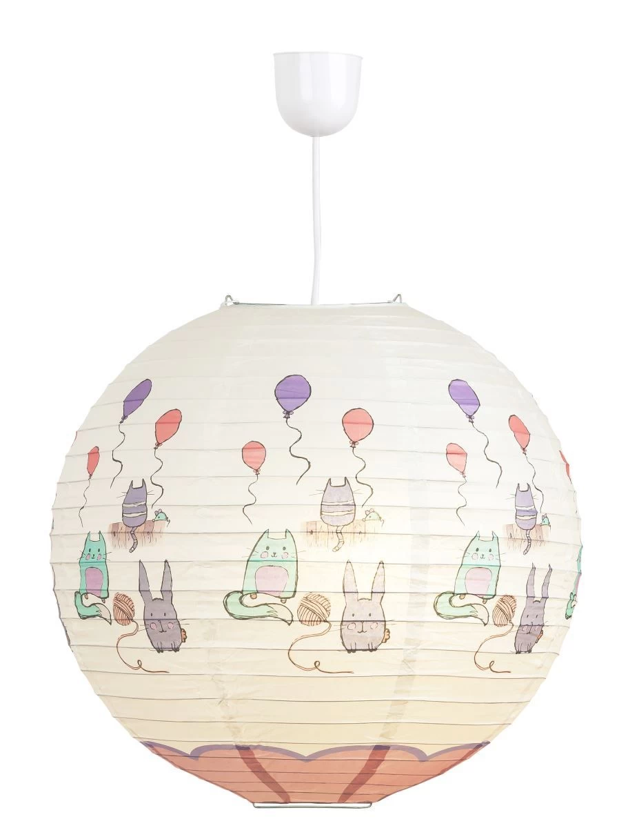 Rabalux Cathy Reispapierschirm Bunt 3 Rabalux Cathy Reispapierschirm Bunt