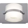 Rabalux Tony LED Wandleuchte Chrom, Satiniert 365lm 4000K IP44 -Lichtwelt Verkauf rl5489