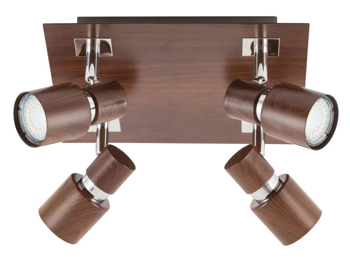 Rabalux Merkur Deckenspot 4x GU10 Wenge 3 Rabalux Merkur Deckenspot 4x GU10 Wenge