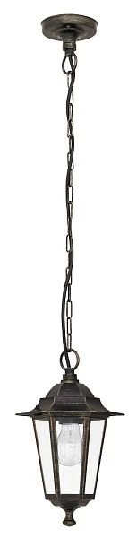 Rabalux Velence Außen Pendelleuchte 1x E27 Gold Antik