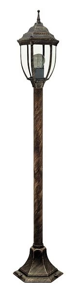 Rabalux Nizza Außen Wegeleuchte 1x E27 Gold Antik