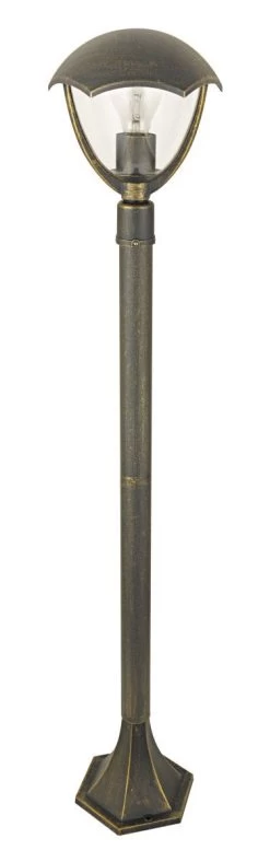 Rabalux Miami Außen Wegeleuchte 1x E27 Antik Gold