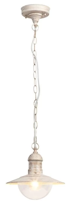 Rabalux Oslo Außen Pendelleuchte 1x E27 Antik Weiß