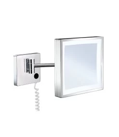 Smedbo Outline Kosmetikspiegel Mit LED-Beleuchtung Quadratisch FK472E