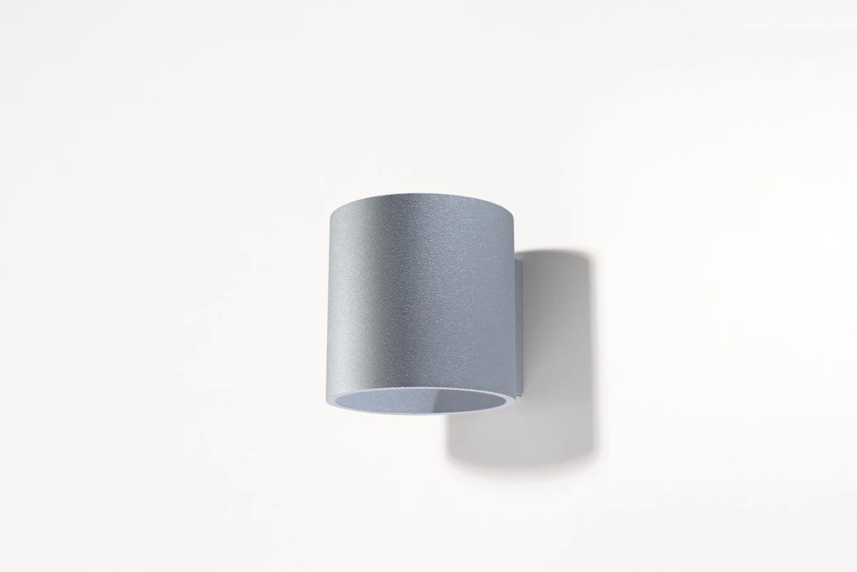 Sollux ORBIS Moderne Wandleuchte Grau 1-flg. G9 4 Sollux ORBIS Moderne Wandleuchte Grau 1-flg. G9 – Bild 2