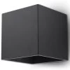 Sollux QUAD Moderne Wandleuchte Eckig Schwarz 10x10cm 1-flg. G9 -Lichtwelt Verkauf sxsl.0057