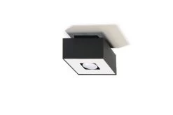 Sollux MONO Moderne Aufbauleuchte Eckig Schwarz, Weiss 1-flg. GU10 -Lichtwelt Verkauf sxsl.0070 1