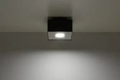 Sollux MONO Moderne Aufbauleuchte Eckig Schwarz, Weiss 1-flg. GU10 -Lichtwelt Verkauf sxsl.0070 2