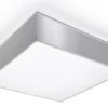 Sollux HORUS Moderne Deckenlampe Eckig Silber 2-flg. E27 -Lichtwelt Verkauf sxsl.0137