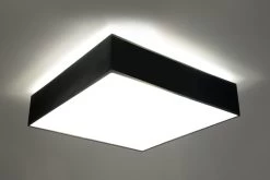 Sollux HORUS Moderne Deckenlampe Eckig Schwarz 3-flg. E27 -Lichtwelt Verkauf sxsl.0139 2