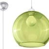 Sollux BALL Kugel Hängellampe Grün, Chrom 1-flg. E27 -Lichtwelt Verkauf sxsl.0254