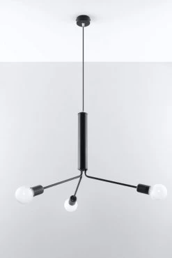 Sollux DUOMO Designer Hängelampe Schwarz 3-flg. E27 -Lichtwelt Verkauf sxsl.0303 1
