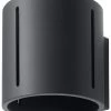 Sollux INEZ Moderne Wandleuchte Schwarz 1-flg. G9