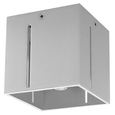 Sollux Pixar Aufbauleuchte Grau G9 Dimmbar 10x10x10cm 4 Sollux Pixar Aufbauleuchte Grau G9 Dimmbar 10x10x10cm – Bild 2