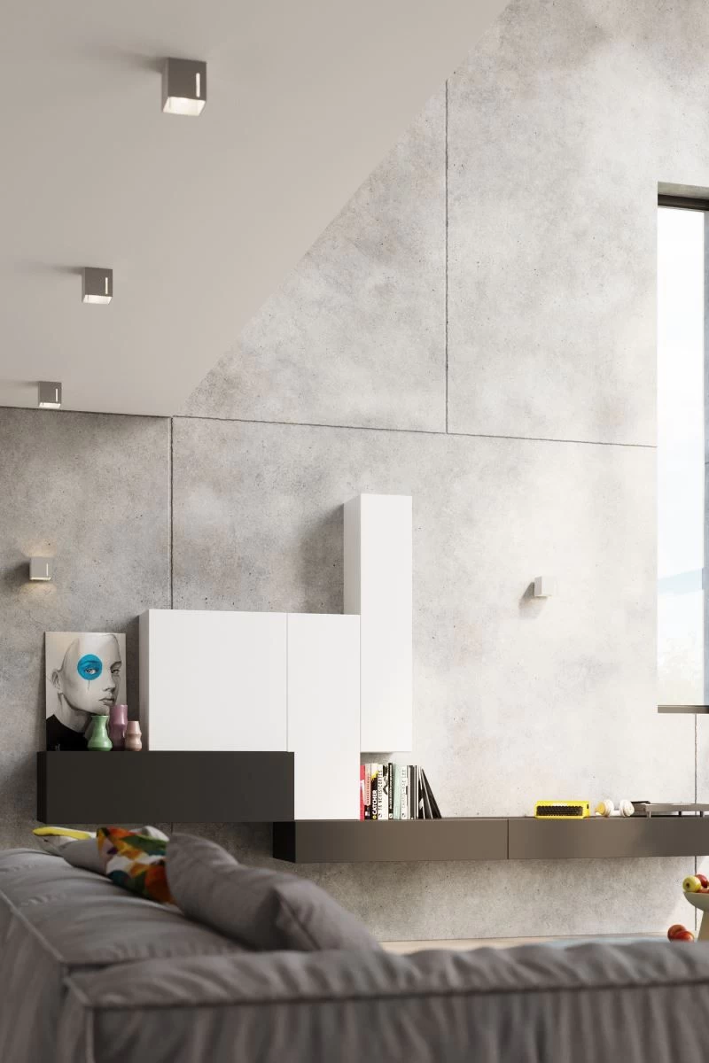 Sollux Pixar Aufbauleuchte Grau G9 Dimmbar 10x10x10cm 6 Sollux Pixar Aufbauleuchte Grau G9 Dimmbar 10x10x10cm – Bild 4