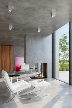 Sollux Blake Aufbauleuchte Grau GU10 Dimmbar 12x12x11cm -Lichtwelt Verkauf sxsl.0699 14