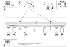 Sollux Ring 6L Deckenstrahler Chrom 6x GU10 Dimmbar 118x6x16cm 13 Sollux Ring 6L Deckenstrahler Chrom 6x GU10 Dimmbar 118x6x16cm -Lichtwelt Verkauf sxsl.0732 11