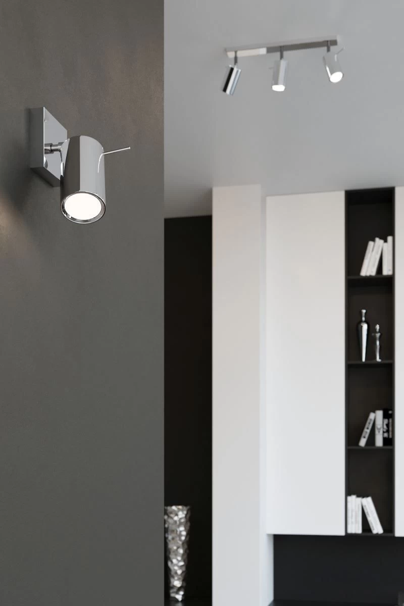 Sollux Ring 6L Deckenstrahler Chrom 6x GU10 Dimmbar 118x6x16cm 5 Sollux Ring 6L Deckenstrahler Chrom 6x GU10 Dimmbar 118x6x16cm – Bild 3