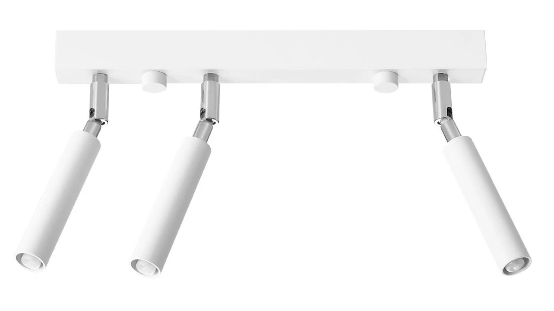 Sollux Eyetech 3 Deckenstrahler Weiß 3x G9 Dimmbar 35x3x20cm 3 Sollux Eyetech 3 Deckenstrahler Weiß 3x G9 Dimmbar 35x3x20cm