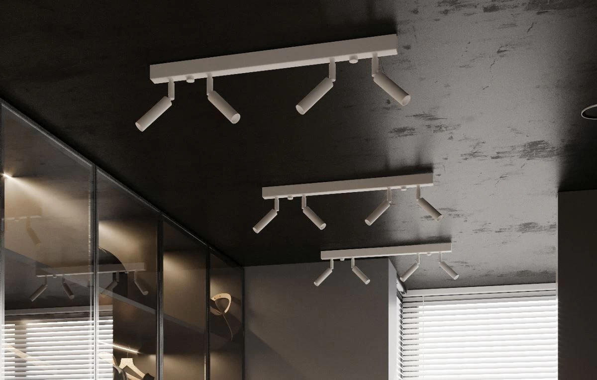 Sollux Eyetech 6 Deckenstrahler Weiß 6x G9 Dimmbar 100x3x20cm 5 Sollux Eyetech 6 Deckenstrahler Weiß 6x G9 Dimmbar 100x3x20cm – Bild 3