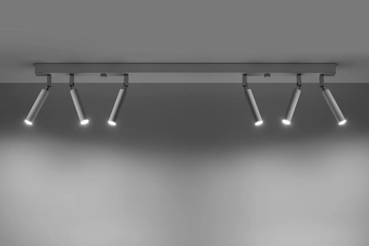 Sollux Eyetech 6 Deckenstrahler Weiß 6x G9 Dimmbar 100x3x20cm 9 Sollux Eyetech 6 Deckenstrahler Weiß 6x G9 Dimmbar 100x3x20cm – Bild 7