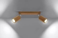 Sollux Zeke 2 Deckenstrahler Eiche 2x GU10 Dimmbar 30x5x20cm 18 Sollux Zeke 2 Deckenstrahler Eiche 2x GU10 Dimmbar 30x5x20cm -Lichtwelt Verkauf sxsl.1029 3