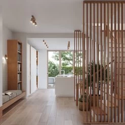 Sollux Zeke 4 Deckenstrahler Eiche 4x GU10 Dimmbar 80x5x20cm -Lichtwelt Verkauf sxsl.1031 13