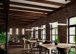 Thoro Valo Wandlampe Schwarz G13 102x8x7cm -Lichtwelt Verkauf sxth.009 6