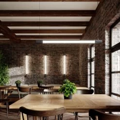 Thoro Valo Wandlampe Schwarz G13 102x8x7cm -Lichtwelt Verkauf sxth.009 7