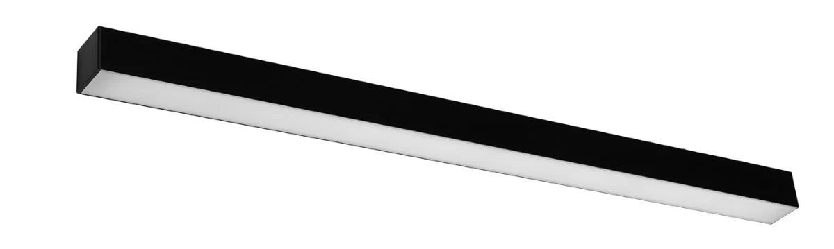 Thoro Pinne 90 LED Wandlampe Schwarz 4600lm 3000K 90x6x6cm 4 Thoro Pinne 90 LED Wandlampe Schwarz 4600lm 3000K 90x6x6cm – Bild 2