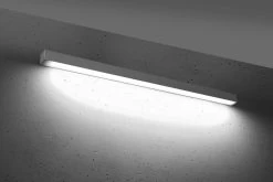 Thoro Pinne 117 LED Wandlampe Grau 5100lm 4000K 117x6x6cm -Lichtwelt Verkauf sxth.076 3