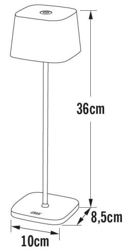 KONSTSMIDE Capri LED USB Akku Tischleuchte Terrakotta Dimmbar 2700/3000K 17 KONSTSMIDE Capri LED USB Akku Tischleuchte Terrakotta Dimmbar 2700/3000K -Lichtwelt Verkauf tzcapri