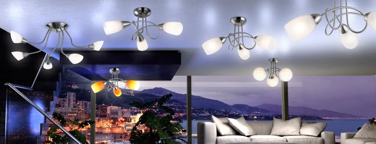 Globo MITIS Deckenleuchte Nickel Matt, 3xE14 4 Globo MITIS Deckenleuchte Nickel Matt, 3xE14 – Bild 2