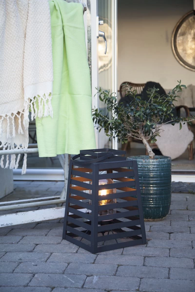 By Rydens Yankton Laternen Stehleuchte Sandschwarz IP44 1x E27 30x30x60cm 3 By Rydens Yankton Laternen Stehleuchte Sandschwarz IP44 1x E27 30x30x60cm